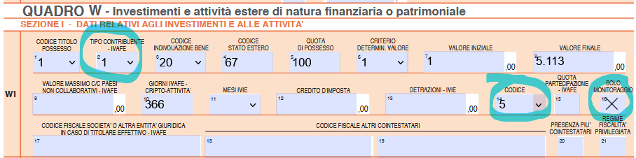 IVAFE delegato ETF