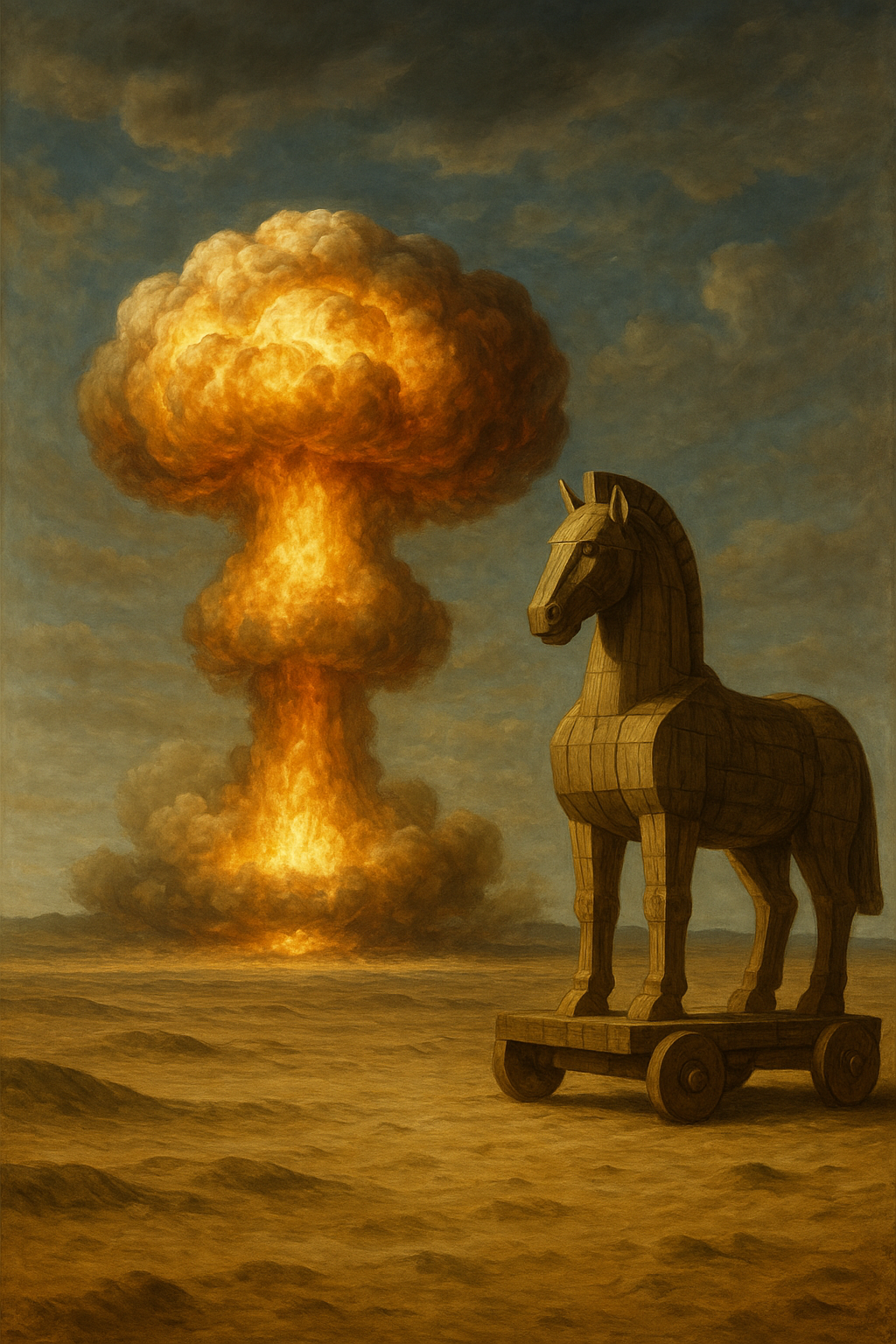 fungo nucleare con cavallo di troia