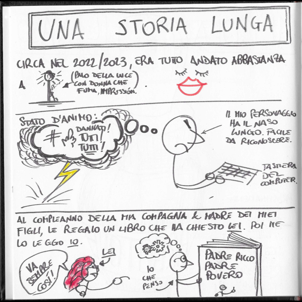 Storia lunga, pagina 0