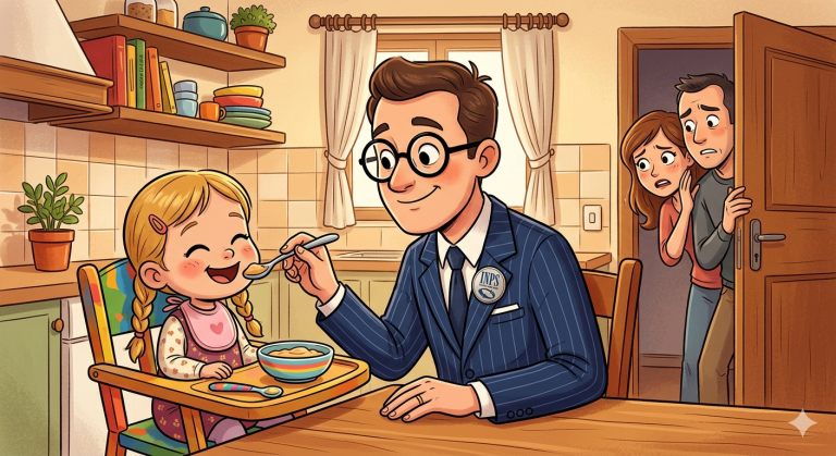 inps imbocca bambina